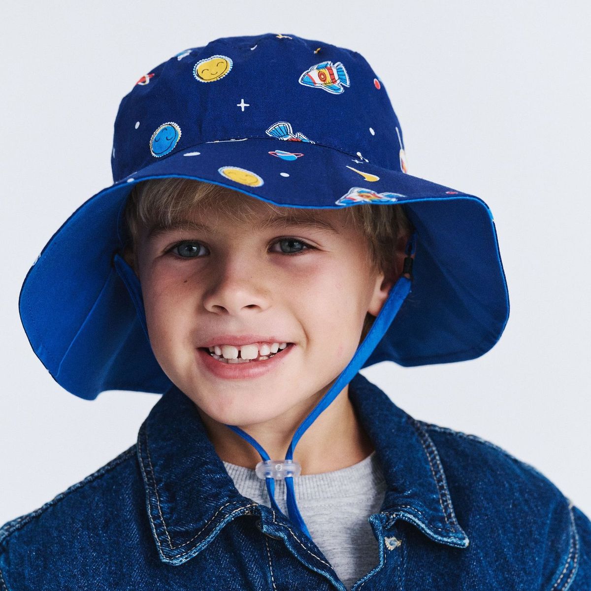 Cancer Council Robin Bucket Hat - Space