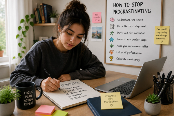 How to Stop Procrastinating (Backed by Psychology)