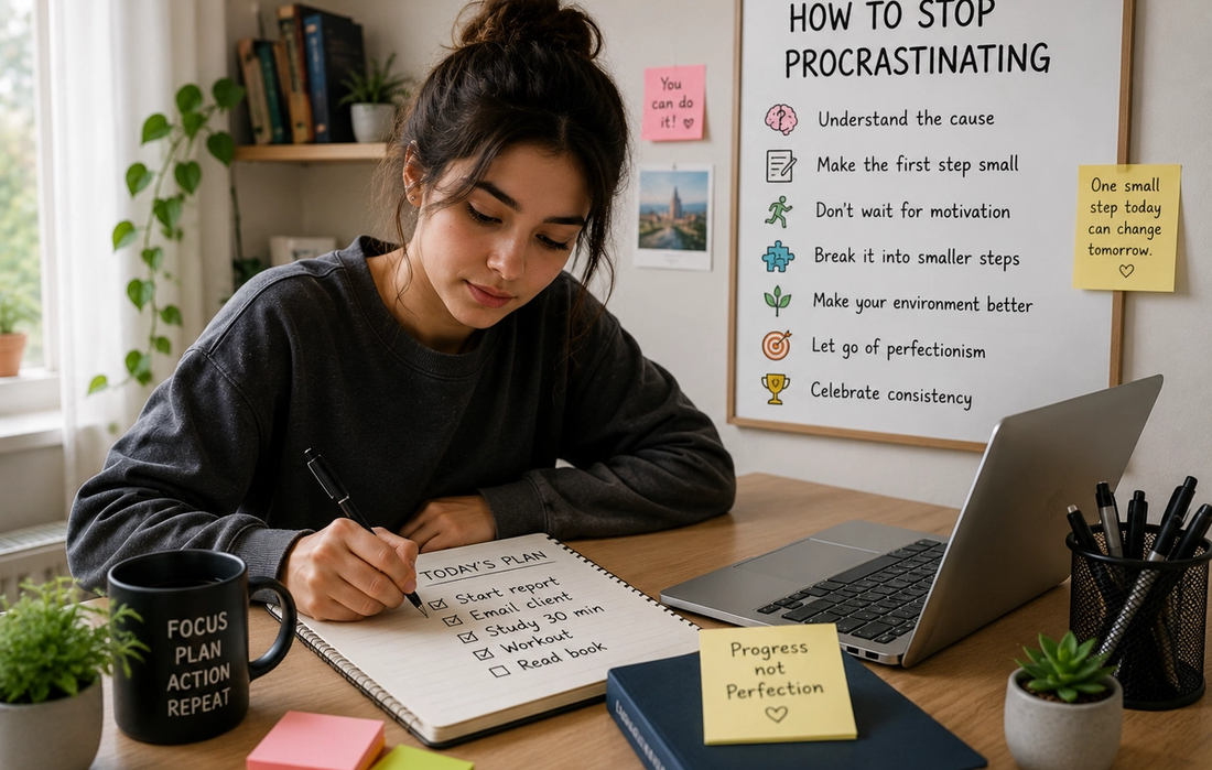 How to Stop Procrastinating (Backed by Psychology)