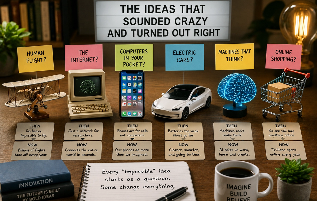 The Ideas That Sounded Crazy and Turned Out Right