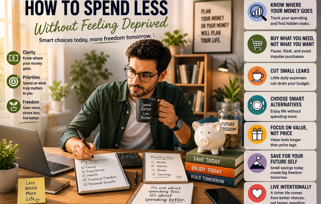 How to Spend Less Without Feeling Deprived
