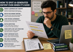 How to Spot AI-Generated Content Even When It’s Good