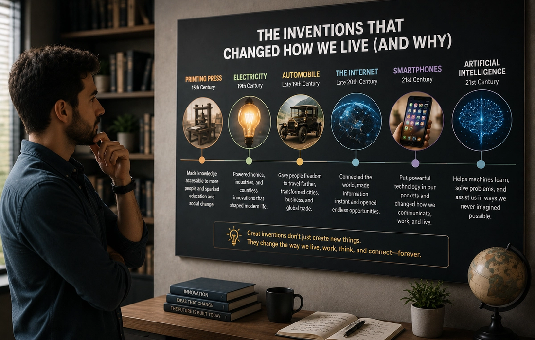 The Inventions That Changed How We Live (And Why)
