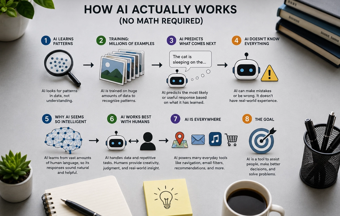 How AI Actually Works (No Math Required)