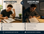 The Difference Between Discipline and Motivation