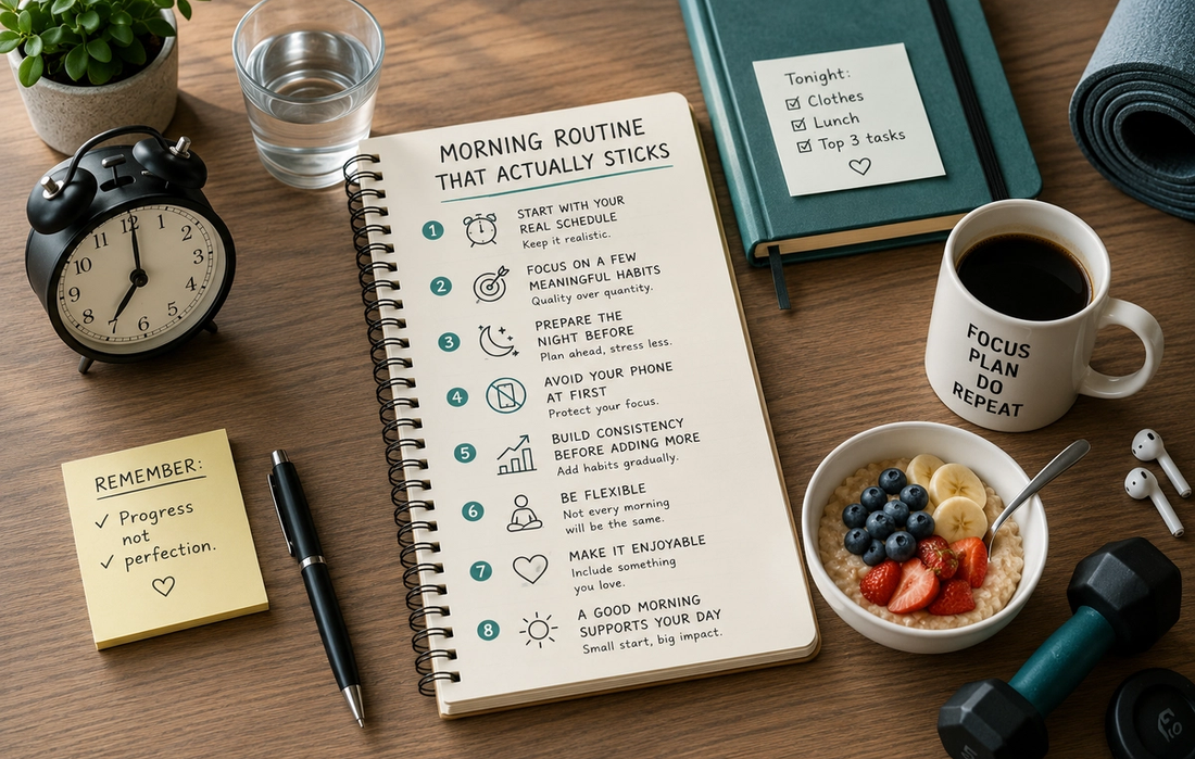 How to Build a Morning Routine That Actually Sticks