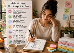 The Habits of People Who Always Seem Calm