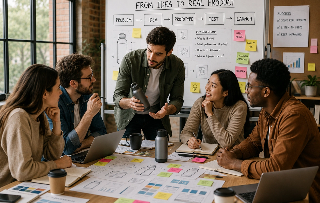How a Simple Idea Becomes a Real Product
