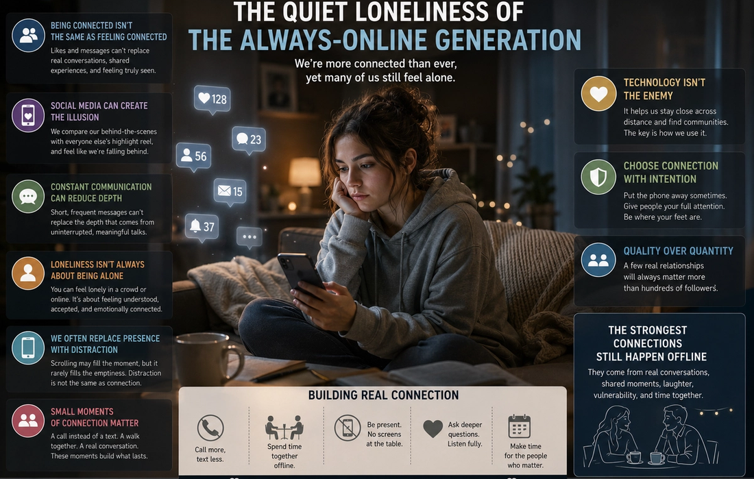 The Quiet Loneliness of the Always-Online Generation