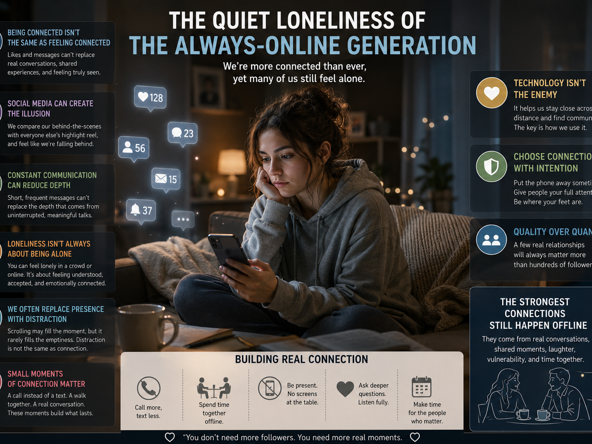 The Quiet Loneliness of the Always-Online Generation