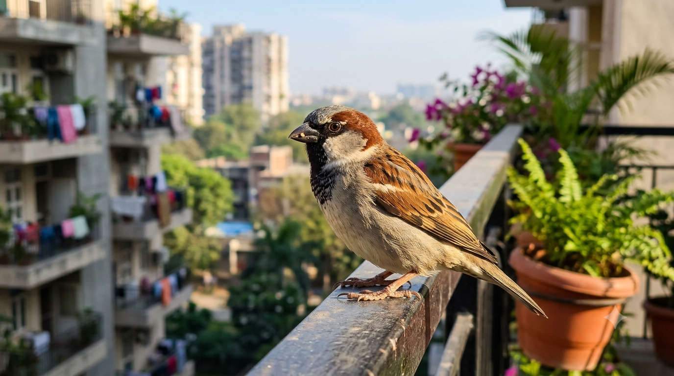 10 Common Birds on Indian Balconies 