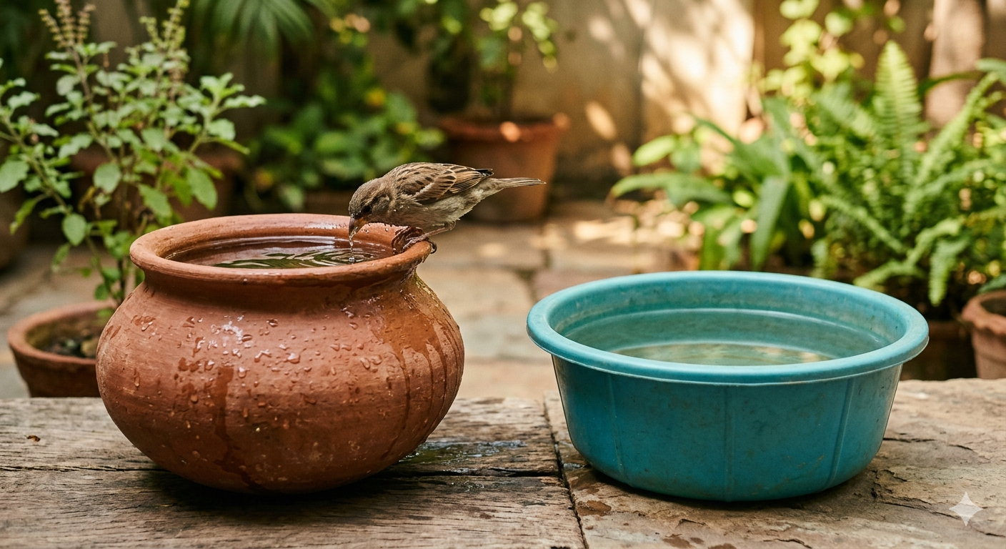Earthen Pot vs Plastic Bowl