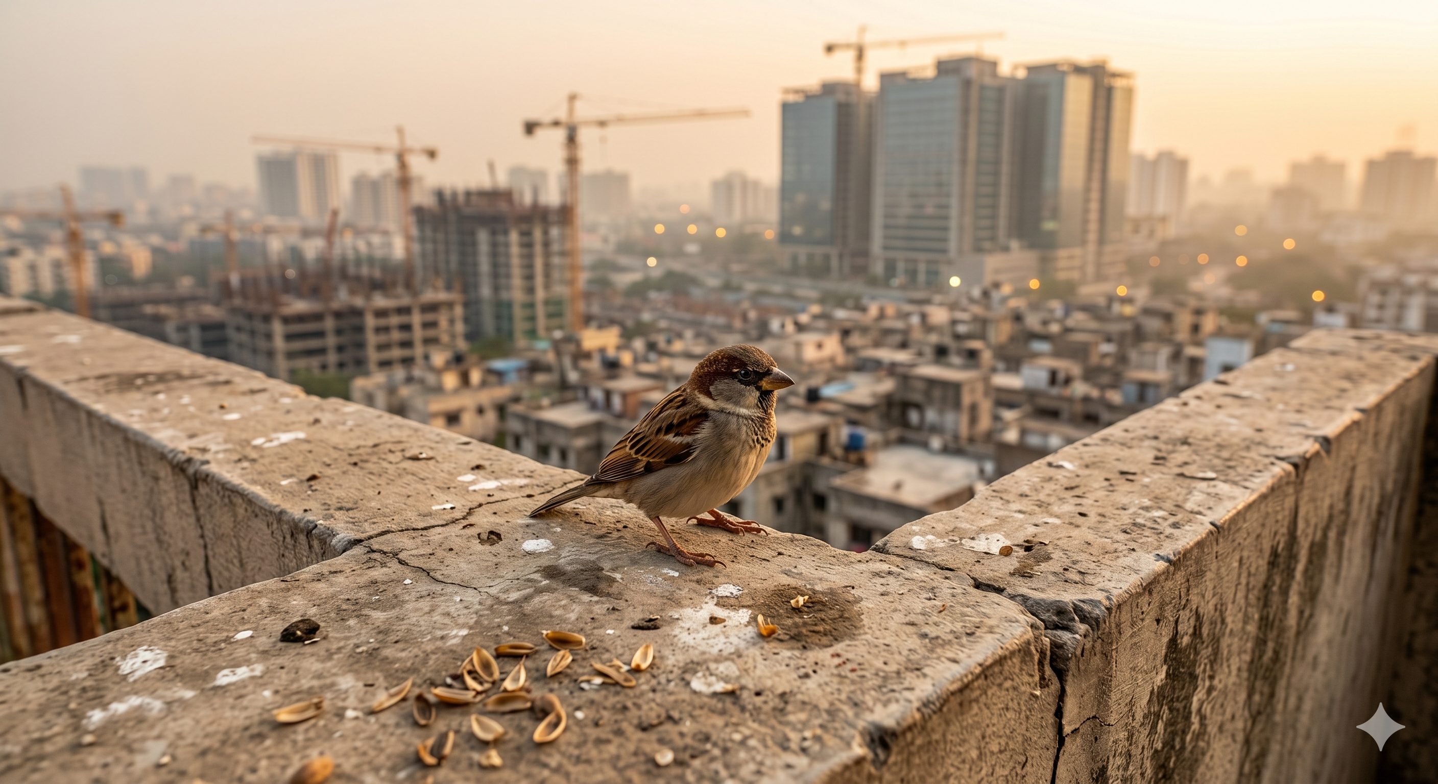 Attract Sparrows for balcony