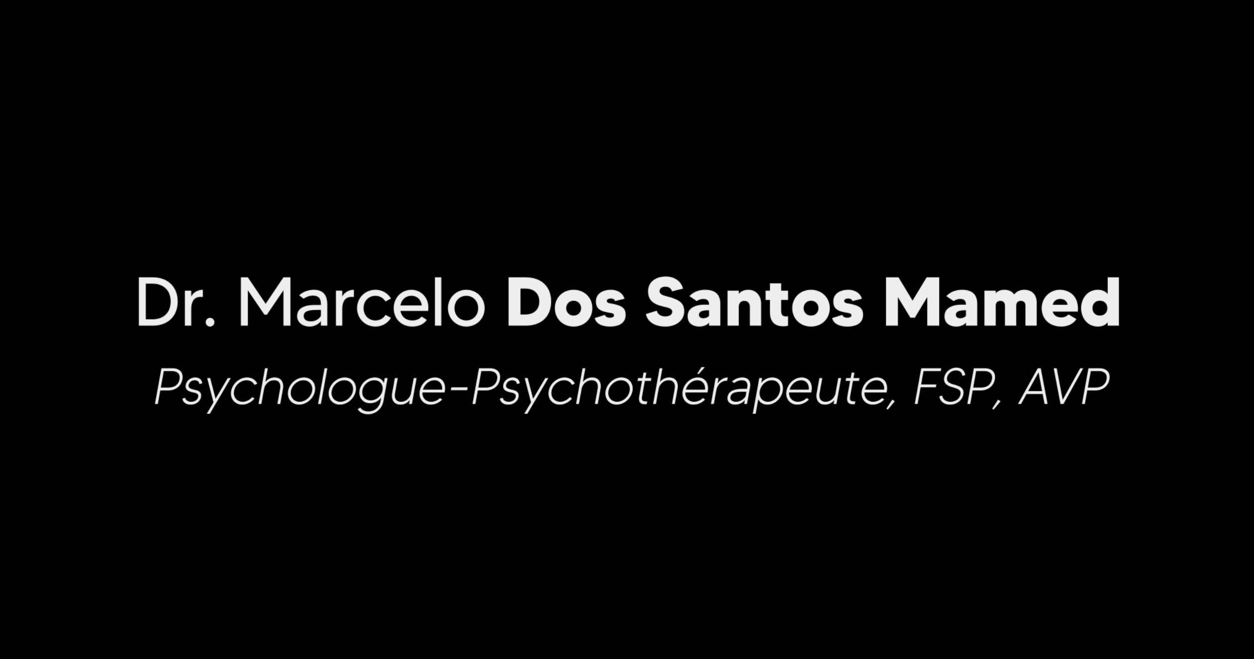 Dr Marcelo Dos Santos Mamed