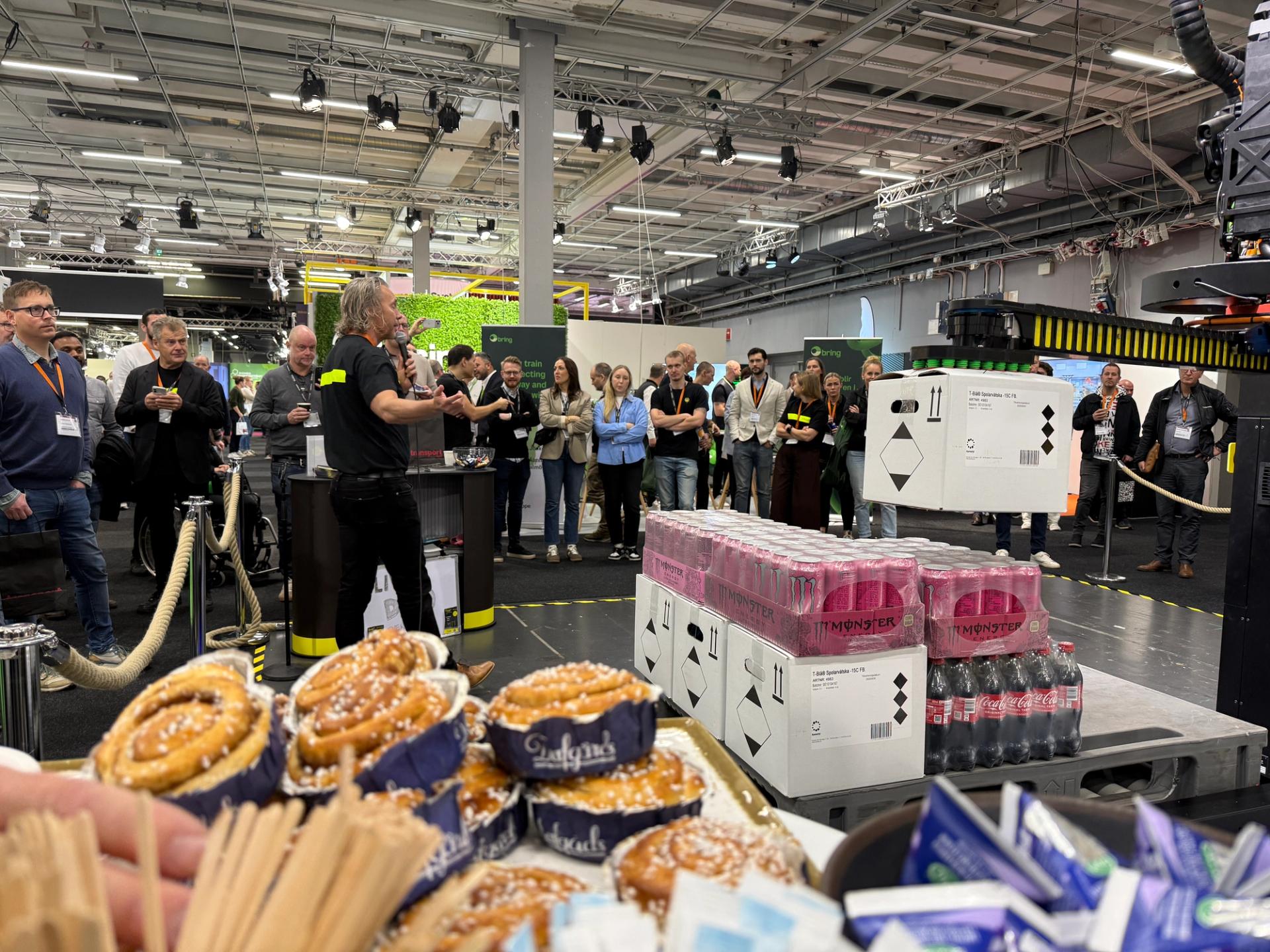 The team at Logistik & Transport in Gothenburg 2025