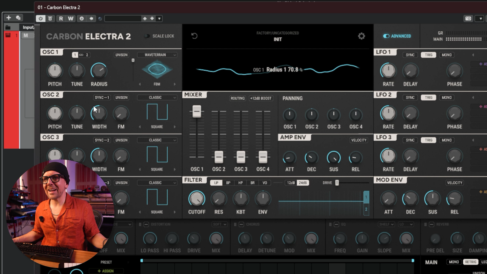 Wave Terrain Oscillator In Action