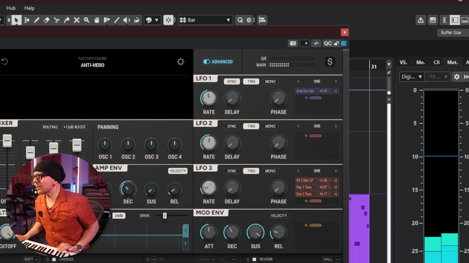 Compressor & Gain Reduction In Action