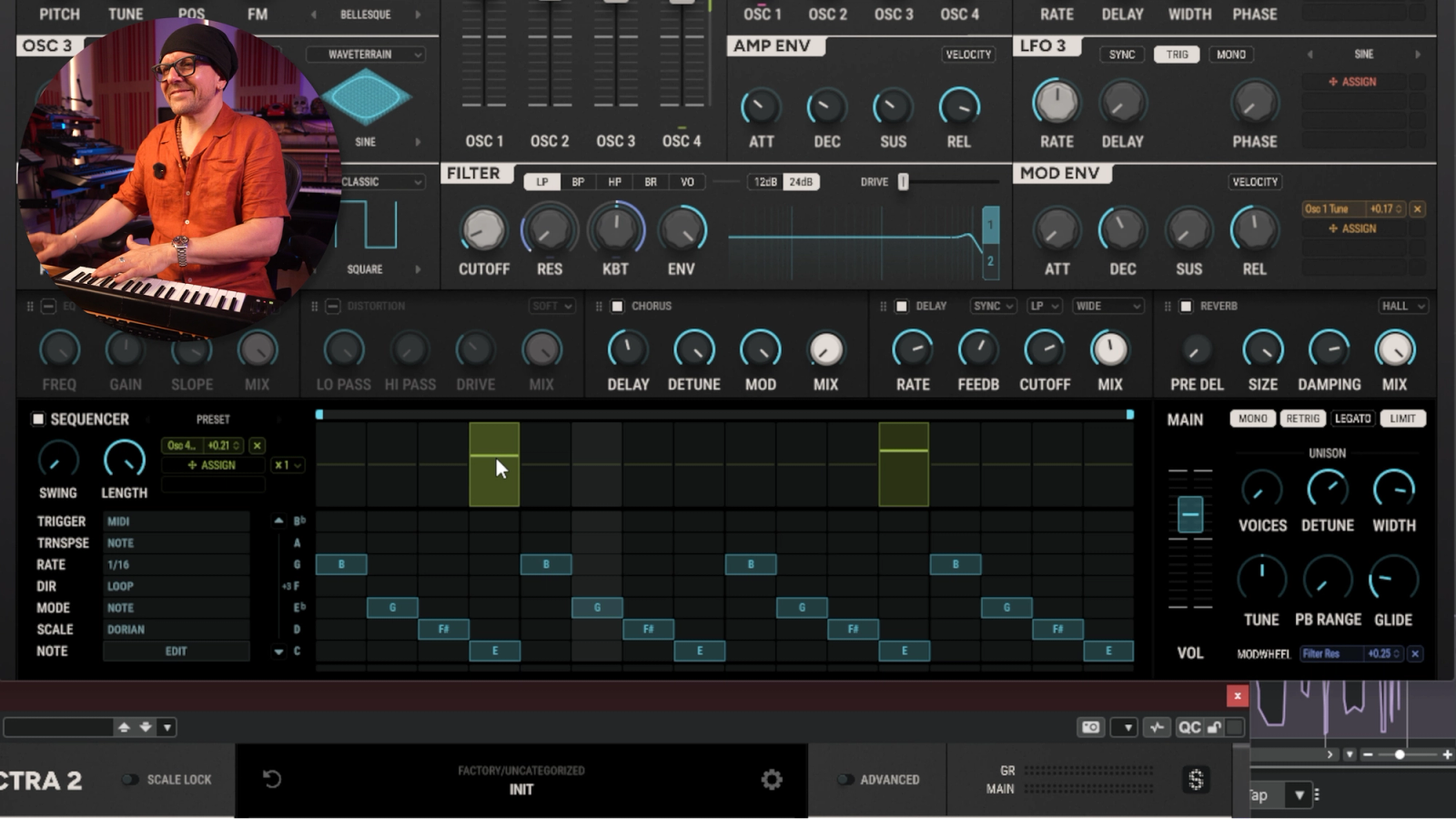 Sequencer Matrix In Action 