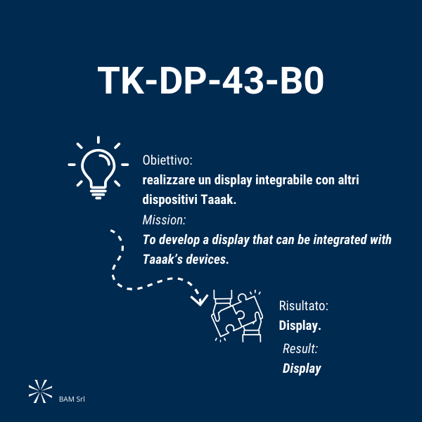 BAM SRL IOT TAAAK DETTAGLI TK-DP-43-B0
