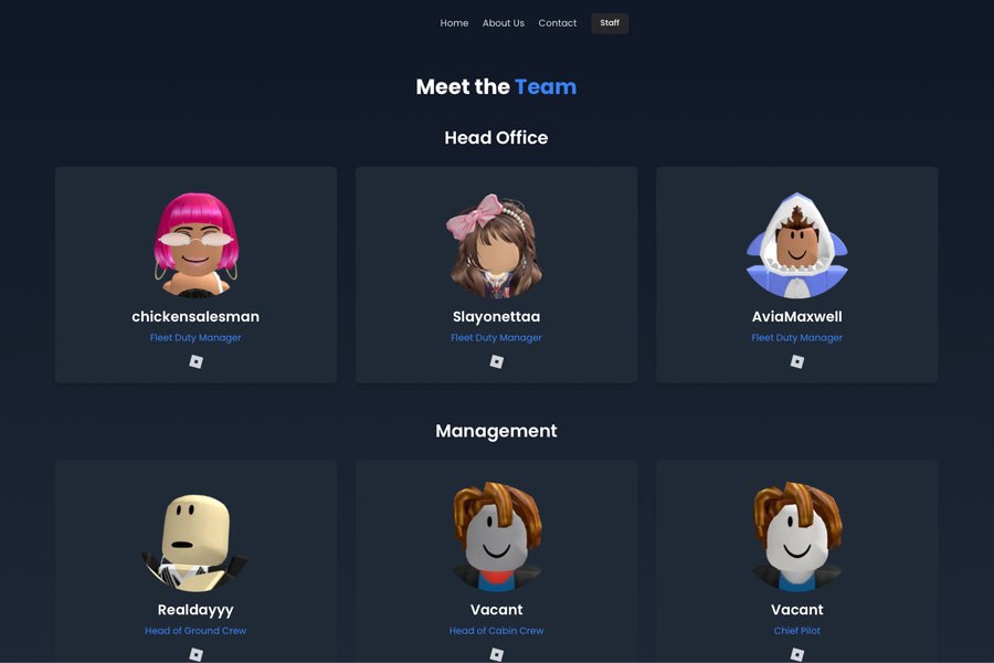 Air Aeolus Website & Discord Bot screenshot 1