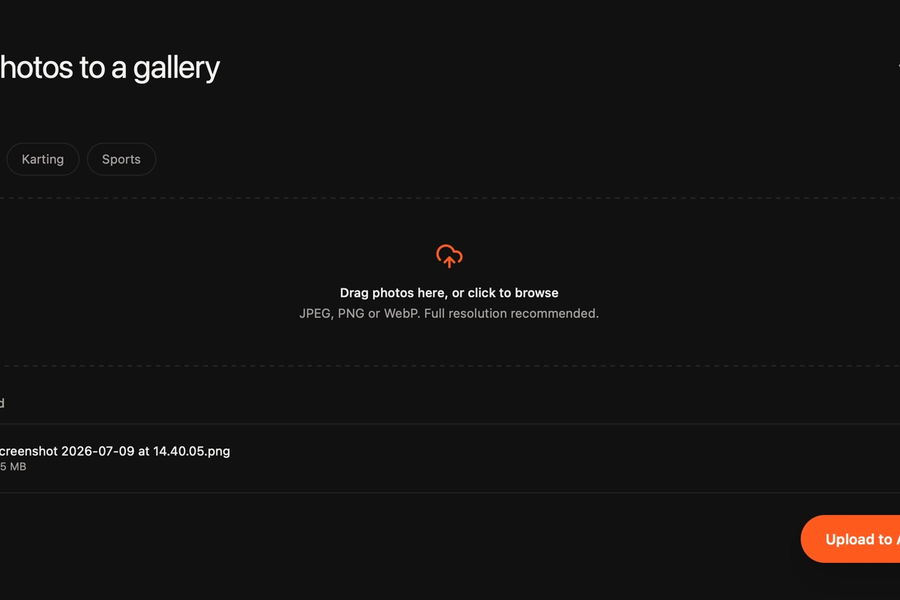 Blackmore Photography Website Design screenshot 4