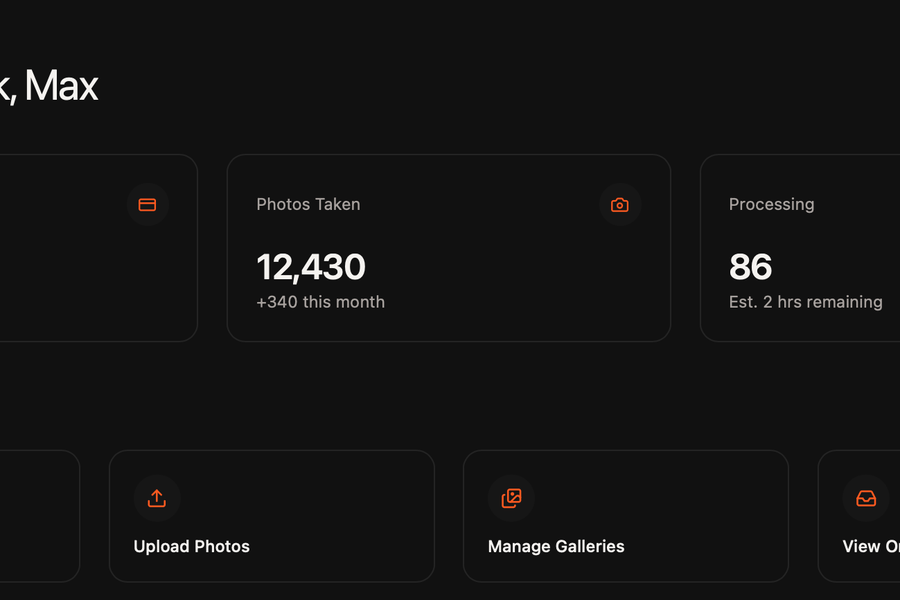 Blackmore Photography Website Design screenshot 3