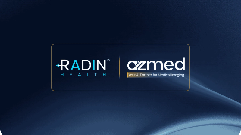 AZmed and RADIN Health partner to bring AI radiology tools to U.S. hospitals, imaging centers, and radiology practices