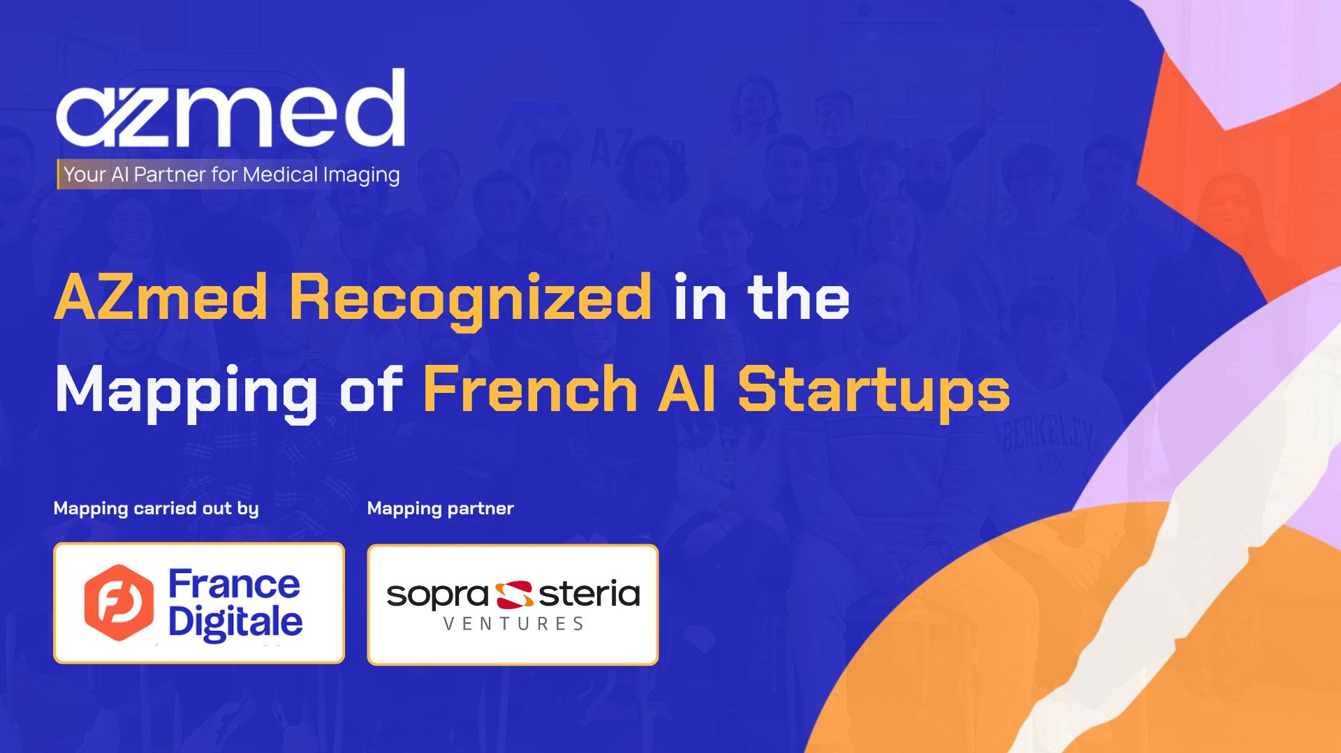 AZmed is proud to be listed in the "Mapping des startups françaises de l’IA"