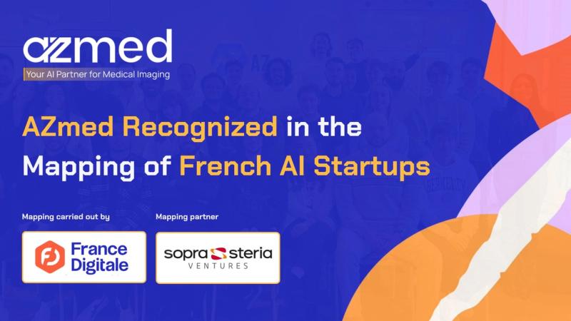 AZmed is proud to be listed in the "Mapping des startups françaises de l’IA"