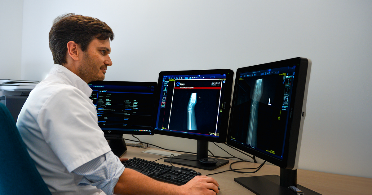 Faster diagnosis thanks to AI application in radiology
