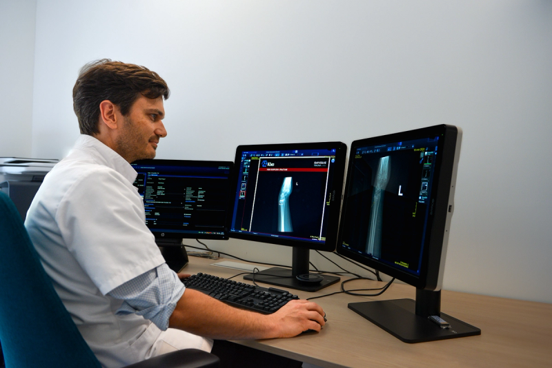 Faster diagnosis thanks to AI application in radiology