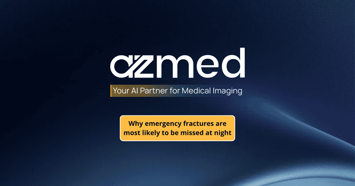 Missed emergency fractures at night
