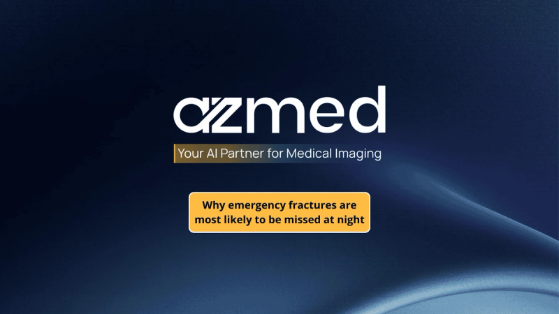 Why emergency fractures are most likely to be missed at night