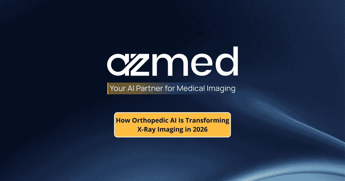 Orthopedic AI in X-ray imaging (2026)