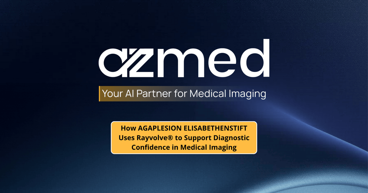 How AGAPLESION ELISABETHENSTIFT Uses Rayvolve to Support Diagnostic Confidence in Medical Imaging