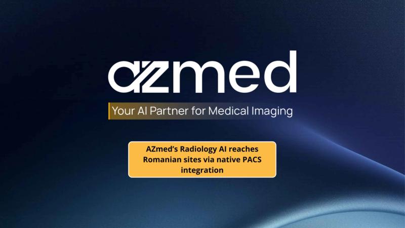 AZmed’s radiology AI reaches Romanian sites via native PACS integration