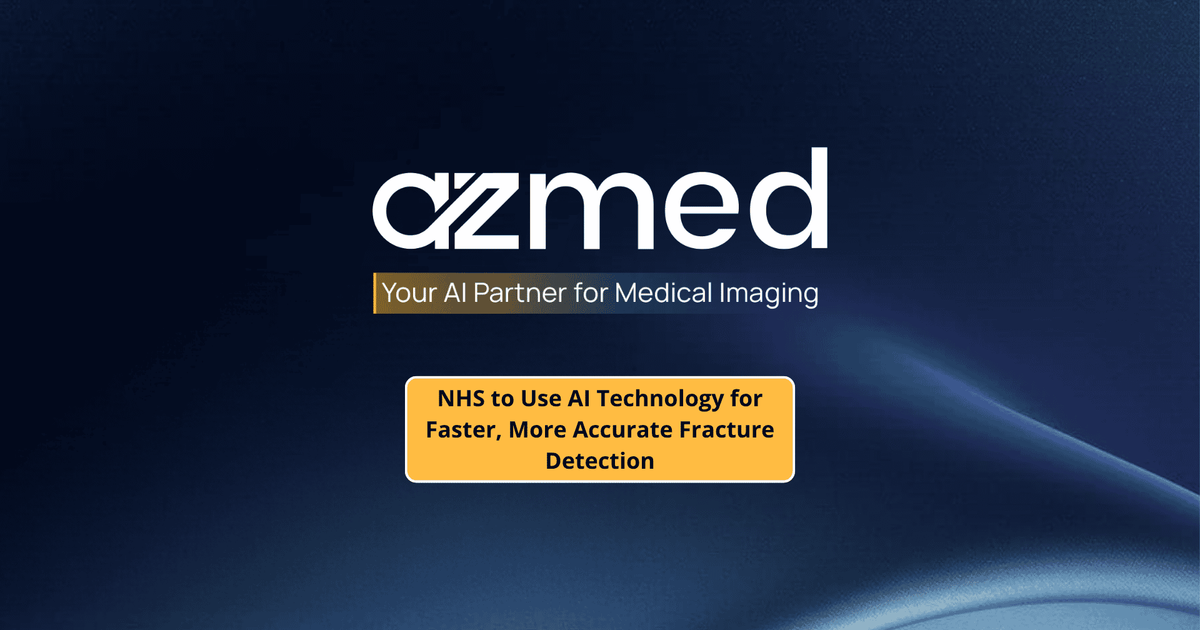 NHS to use AI technology for faster, more accurate fracture detection