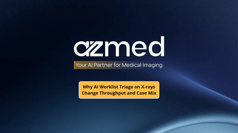 Why AI worklist triage on X-rays changes throughput and case mix