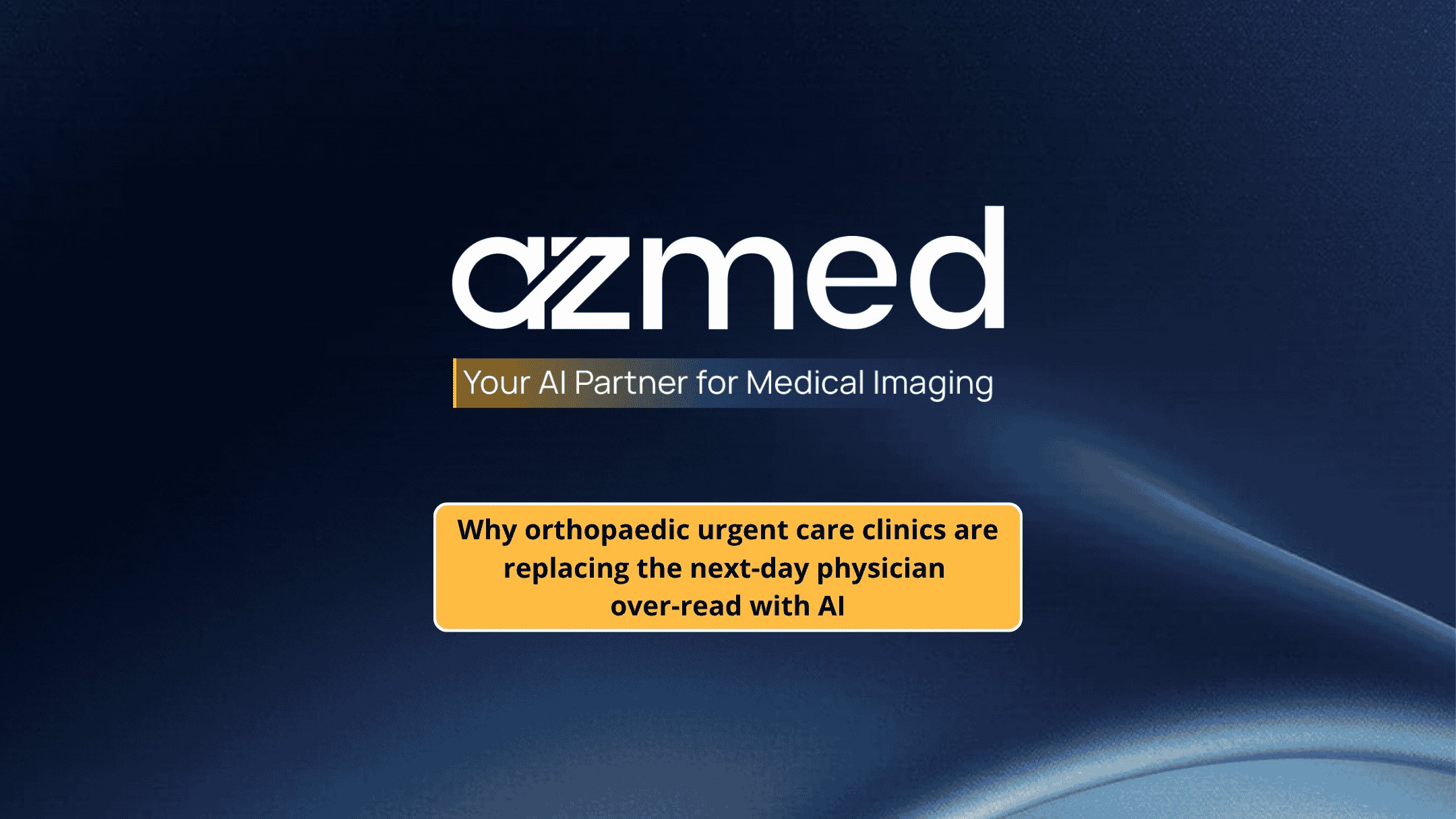 AI second reader for urgent care X-rays