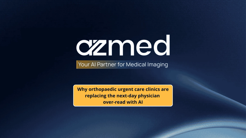 Why orthopedic urgent care clinics are replacing the next-day physician over-read with AI