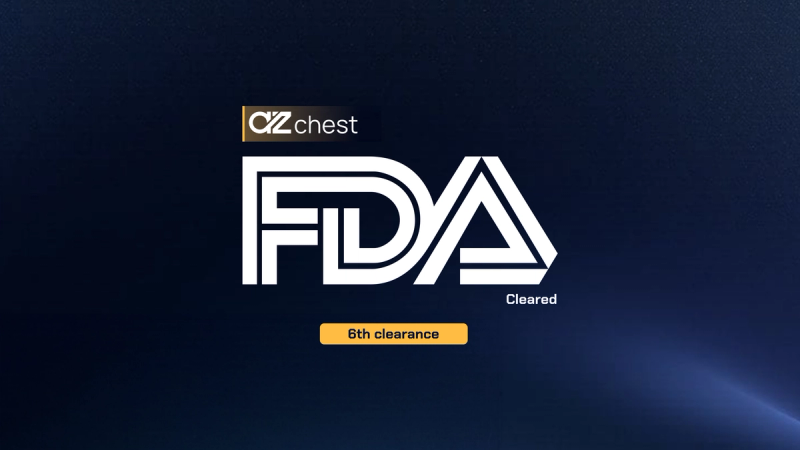 AZmed receives its 6th FDA clearance, taking Rayvolve to eight FDA-cleared findings across MSK and chest X-rays