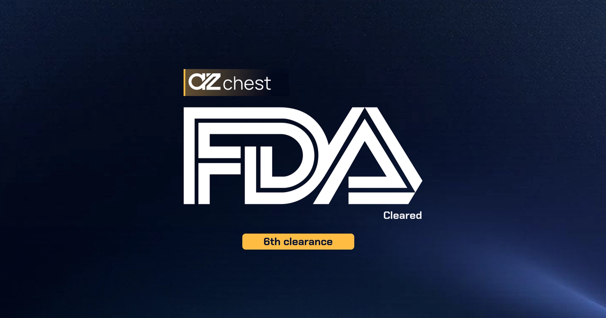 AZchest detects 5 findings on a chest X-ray