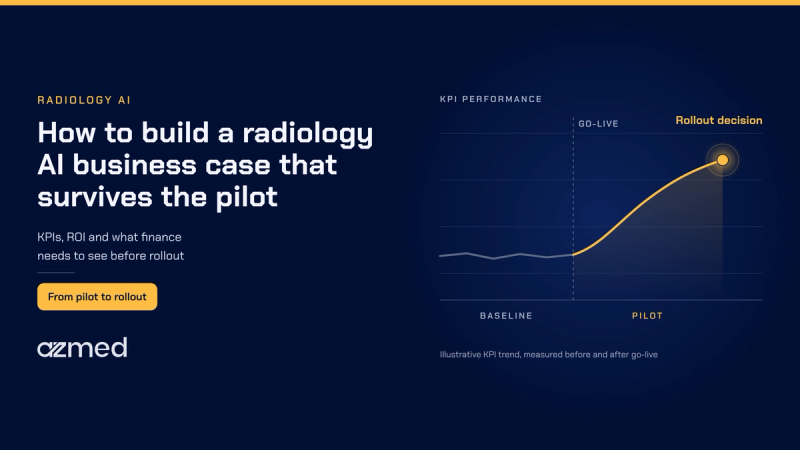 How to build a radiology AI business case that survives the pilot