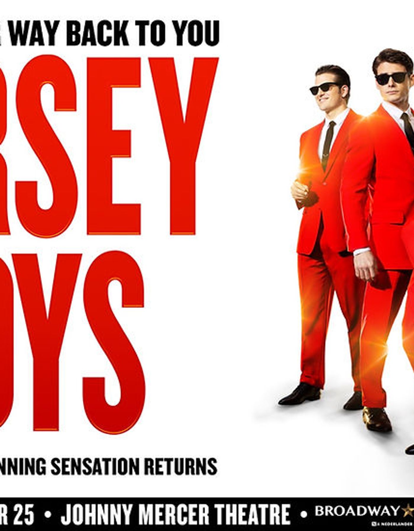 Jersey Boys promotional artwork