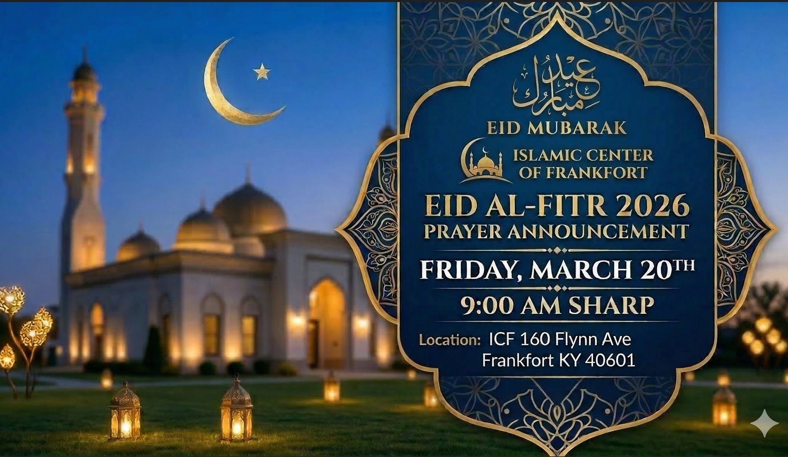 Eid-al-Fitr 2026 Prayer