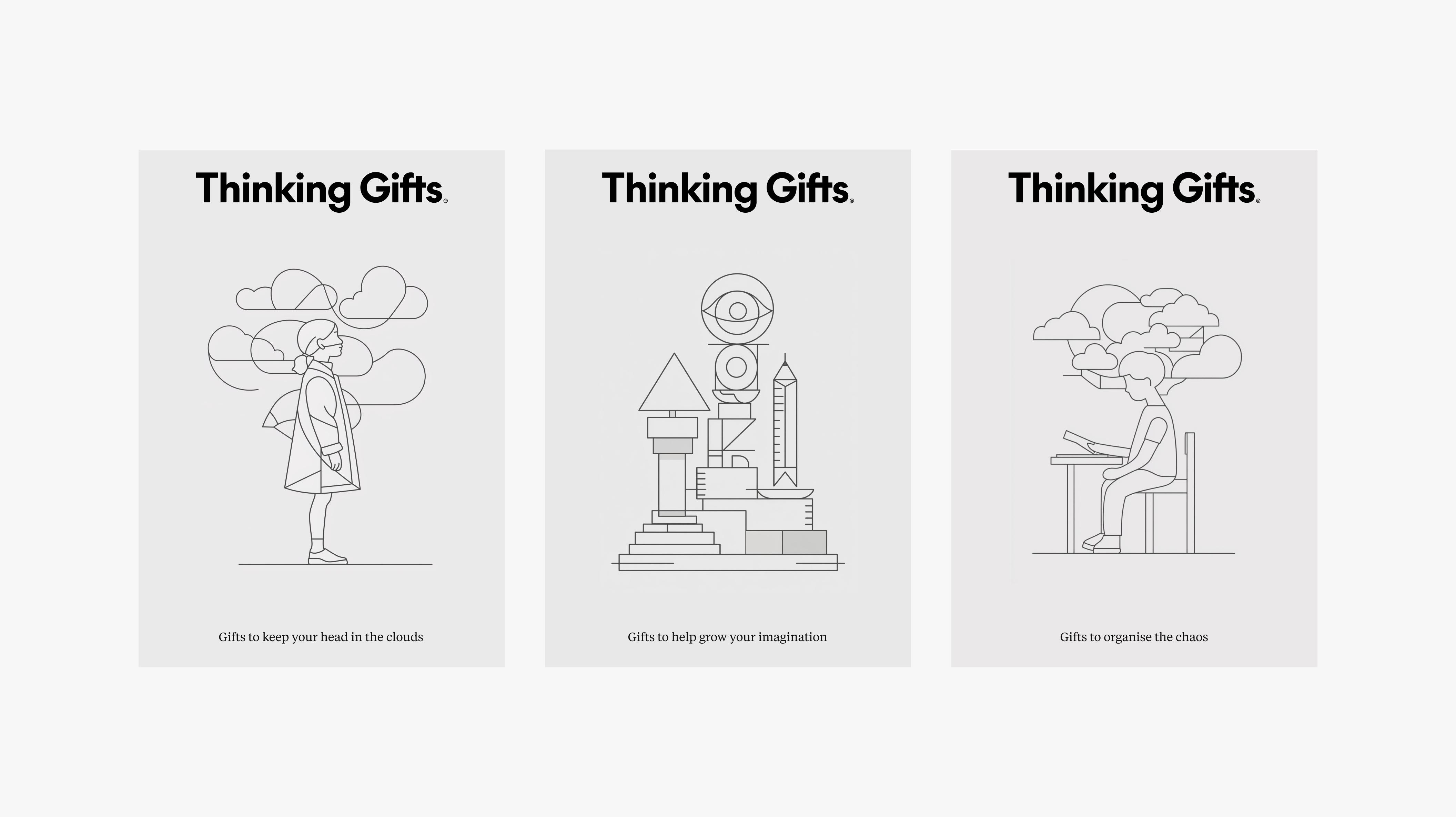 Thinking Gifts print