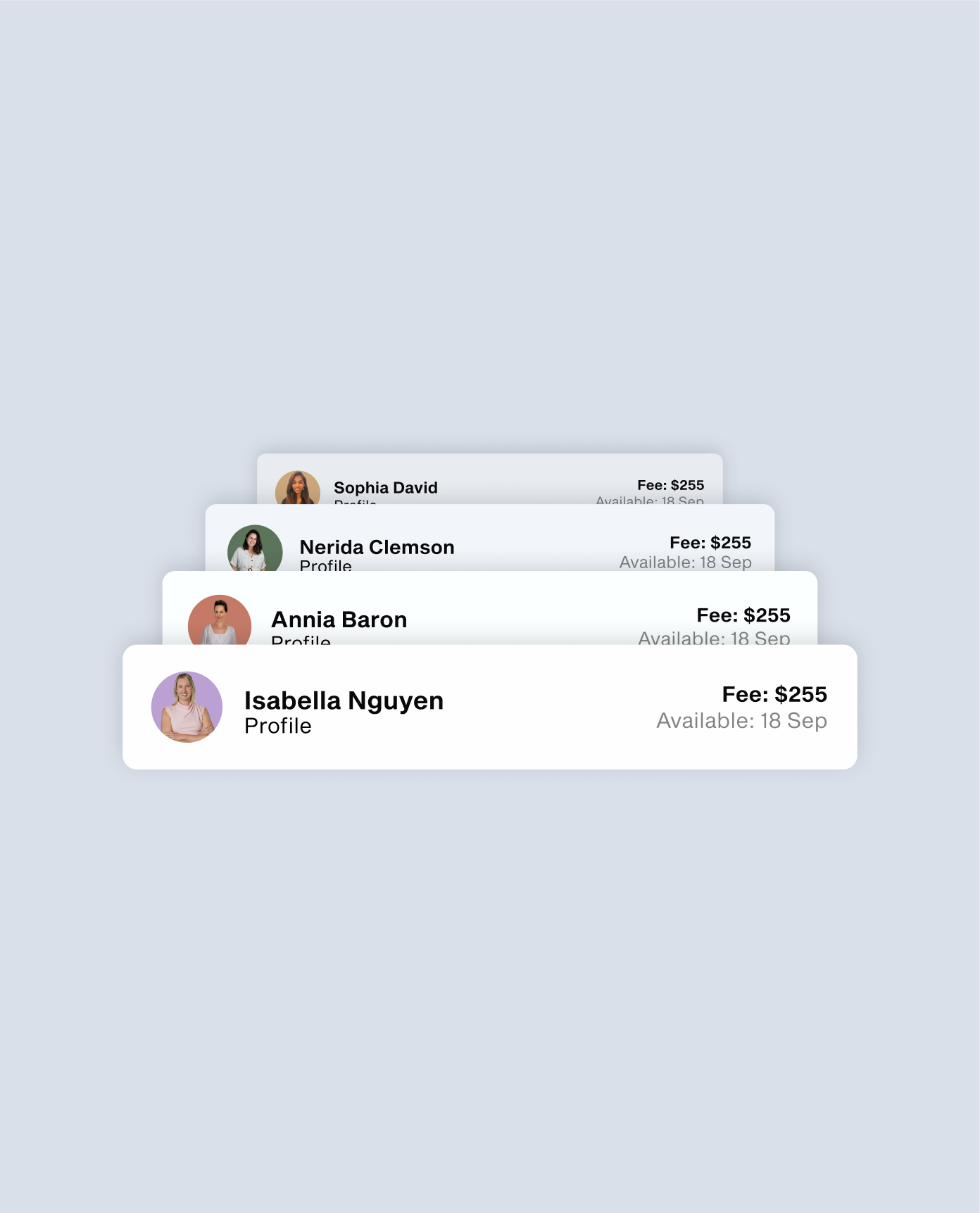 The Indigo Project Therapy UI