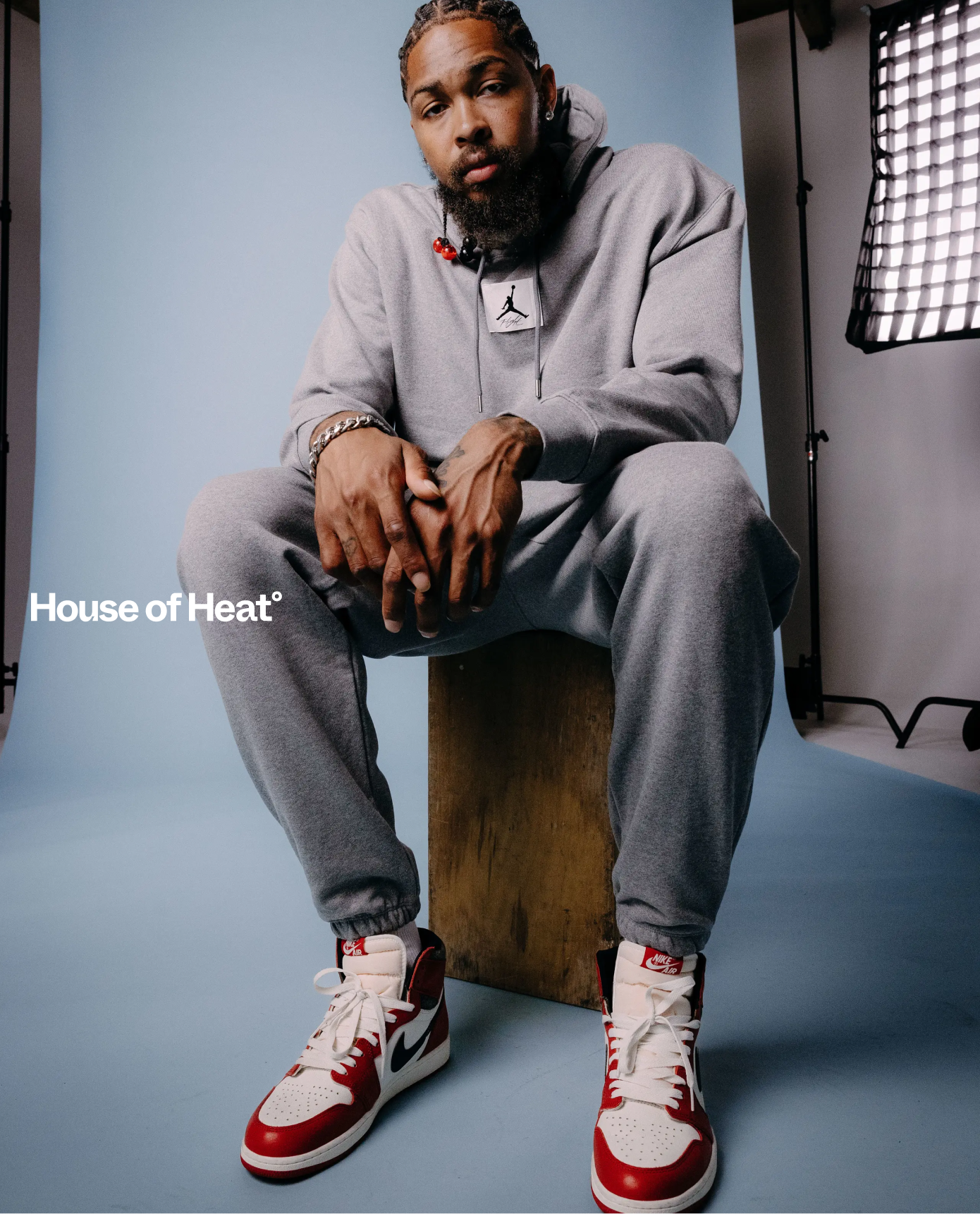 House of Heat logo on mock