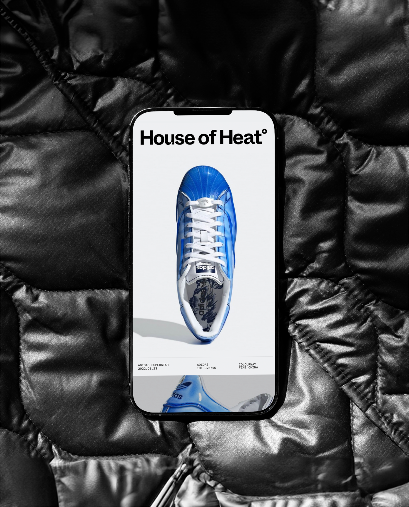 House of Heat phone mockup home