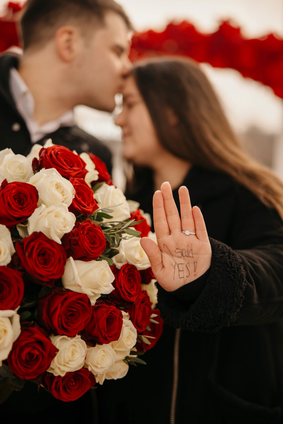Fotoshooting zu Heiratsantrag in Backnang und Umgebung